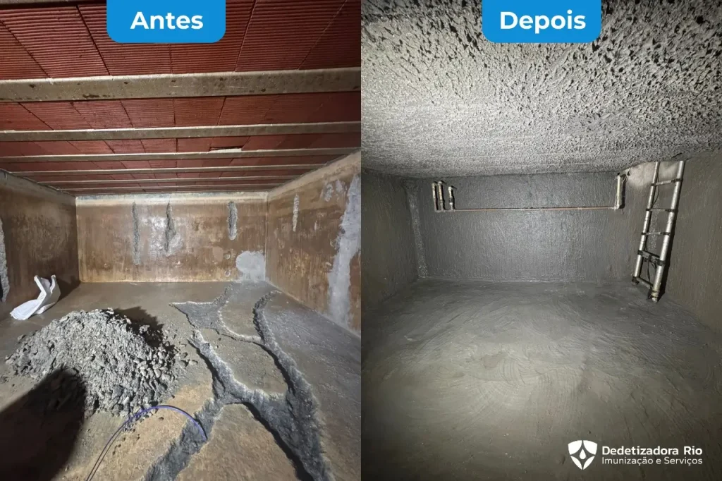 Impermeabilização em cisternas e caixas d’água