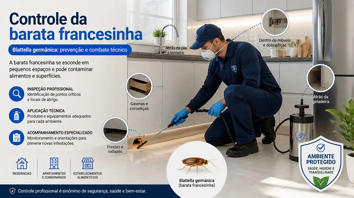 Blattella germânica